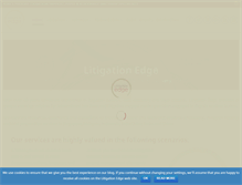 Tablet Screenshot of litigationedge.asia